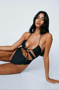 Midnight Cutout One-Piece