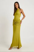 Golden Twist Maxi Dress