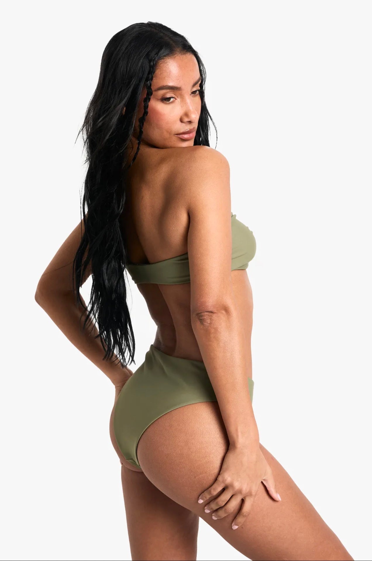 Sage Ring Bandeau Bikini Set